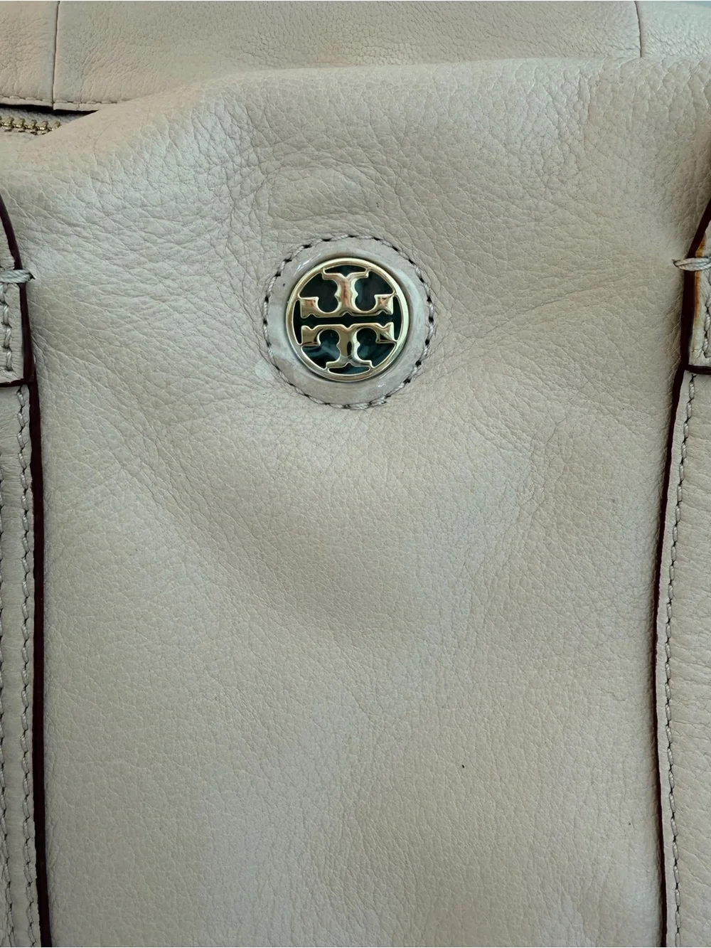 Tory Burch Robinson Pink Leather Satchel with Detachable Strap